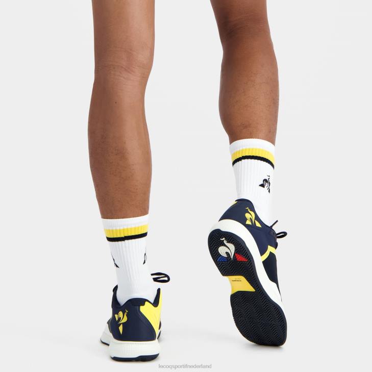 accessoires LDBJ289 Heren Le Coq Sportif voetbalsokken wit