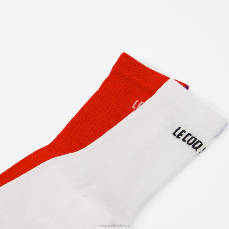 accessoires LDBJ294 Heren Le Coq Sportif sokken wit