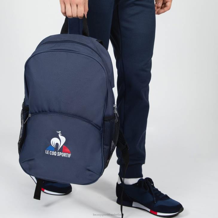 accessoires LDBJ300 Heren Le Coq Sportif rugzak blauw