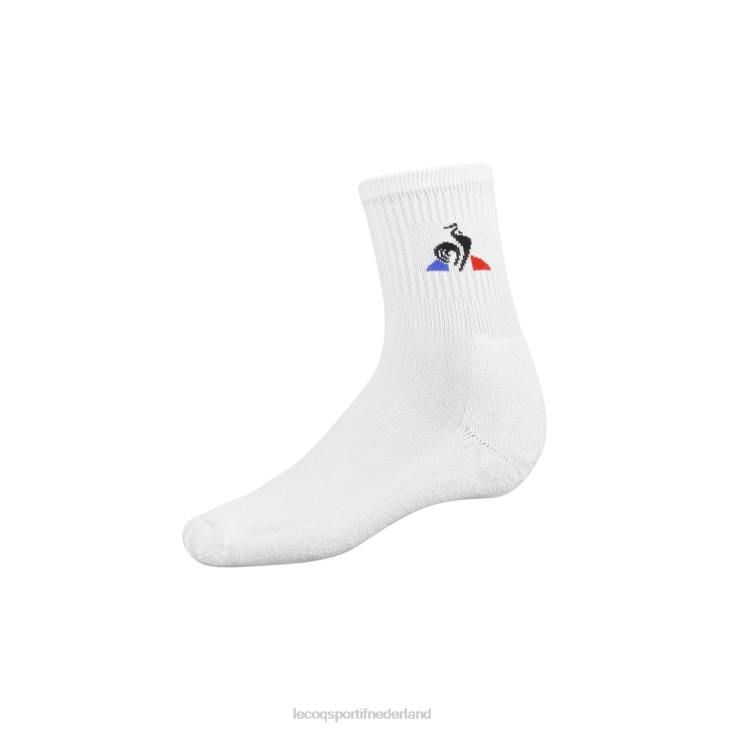 accessoires LDBJ292 Heren Le Coq Sportif voetbalsokken wit