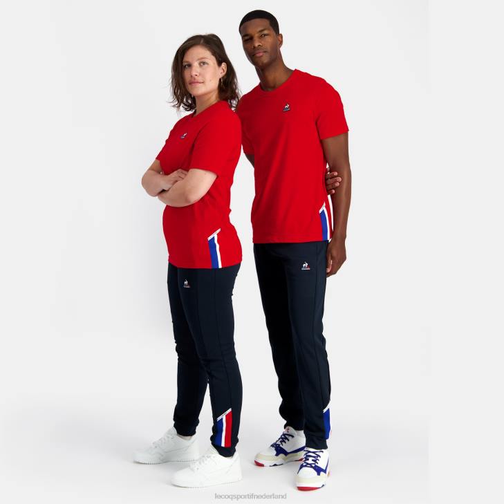 kleding LDBJ94 Heren Le Coq Sportif mode broek blauw