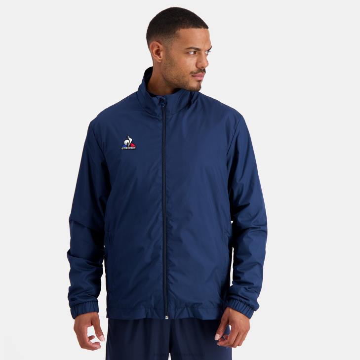 kleding LDBJ121 Heren Le Coq Sportif jasje blauw