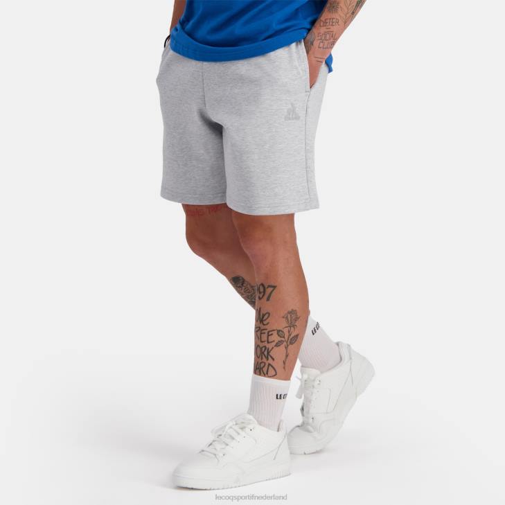 kleding LDBJ218 Heren Le Coq Sportif korte broek grijs