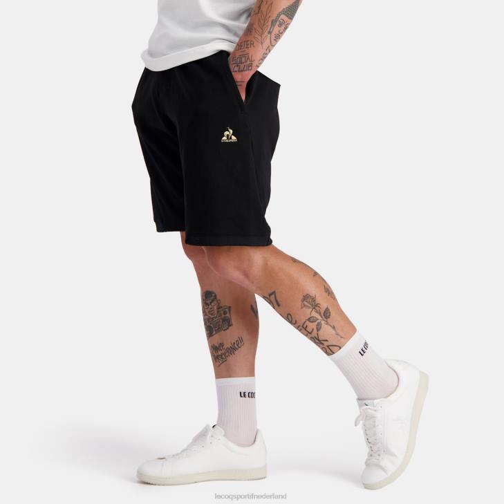 kleding LDBJ223 Heren Le Coq Sportif korte broek zwart