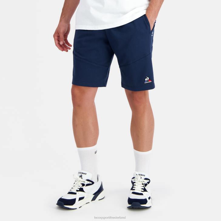 kleding LDBJ241 Heren Le Coq Sportif korte broek blauw