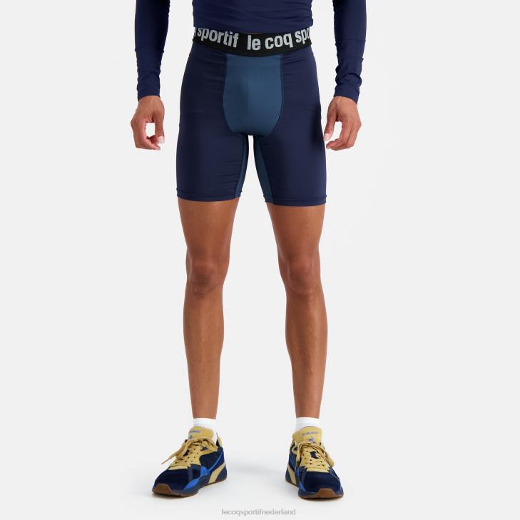 kleding LDBJ512 Heren Le Coq Sportif korte broek blauw