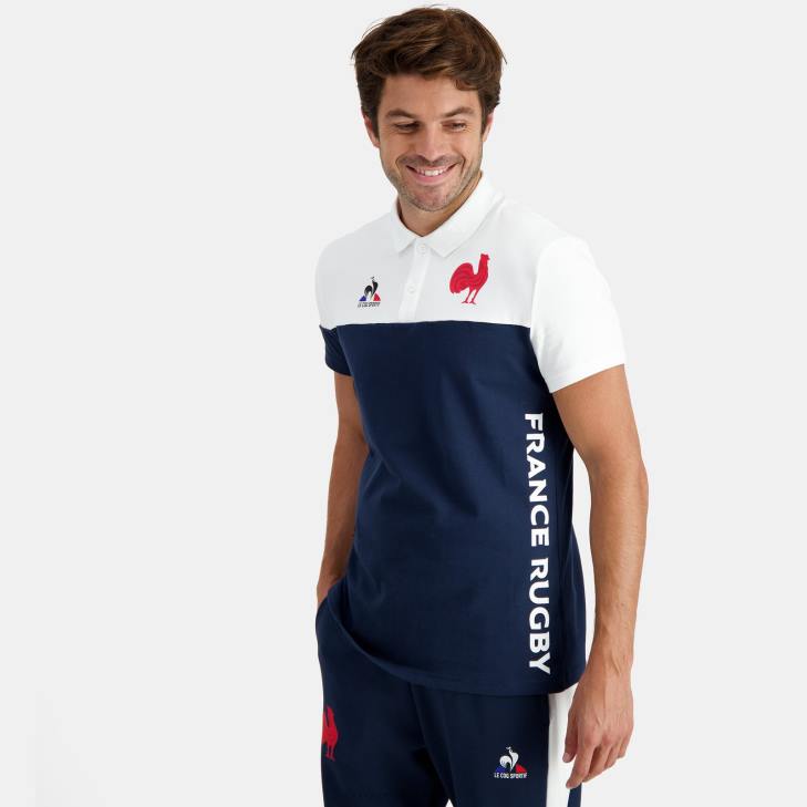 kleding LDBJ468 Heren Le Coq Sportif polo veelkleurig
