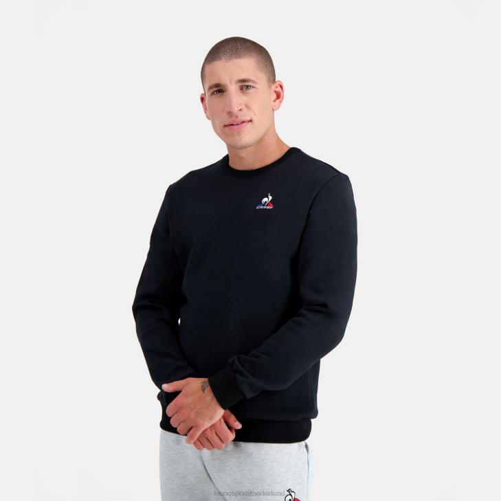 kleding LDBJ62 Heren Le Coq Sportif sweatshirt zwart