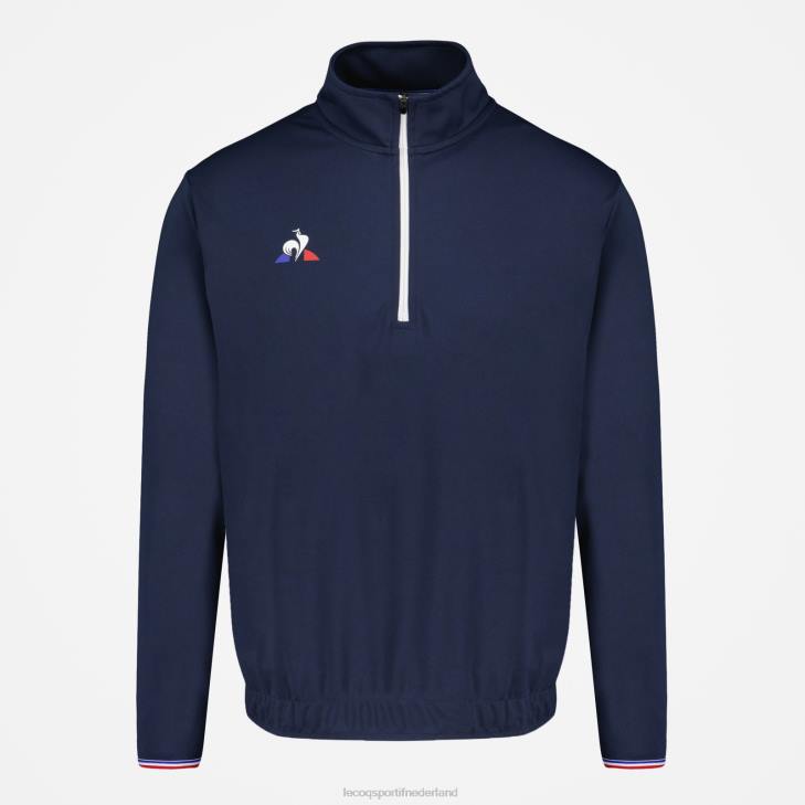 kleding LDBJ81 Heren Le Coq Sportif sweatshirt blauw
