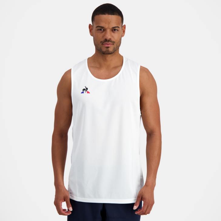 kleding LDBJ199 Heren Le Coq Sportif vesttopje wit