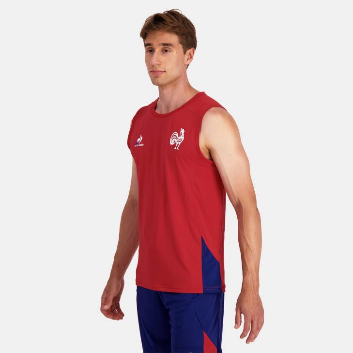 kleding LDBJ214 Heren Le Coq Sportif vesttopje rood