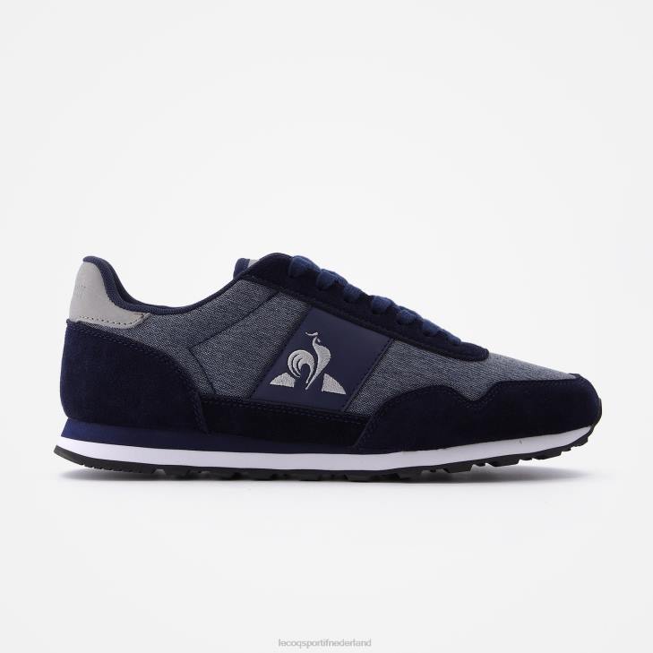 schoenen LDBJ554 Heren Le Coq Sportif schoen astra klassiek blauw