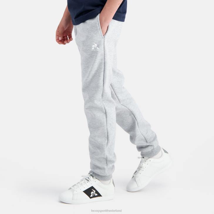 kleding LDBJ410 kinderen Le Coq Sportif broek grijs