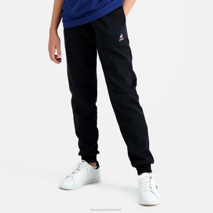 kleding LDBJ664 kinderen Le Coq Sportif broek zwart