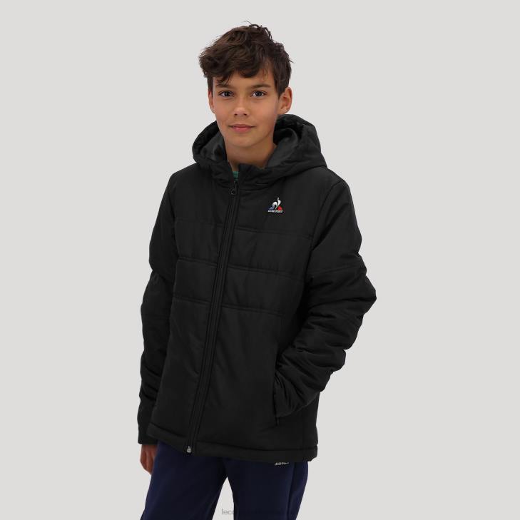 kleding LDBJ658 kinderen Le Coq Sportif jasje zwart
