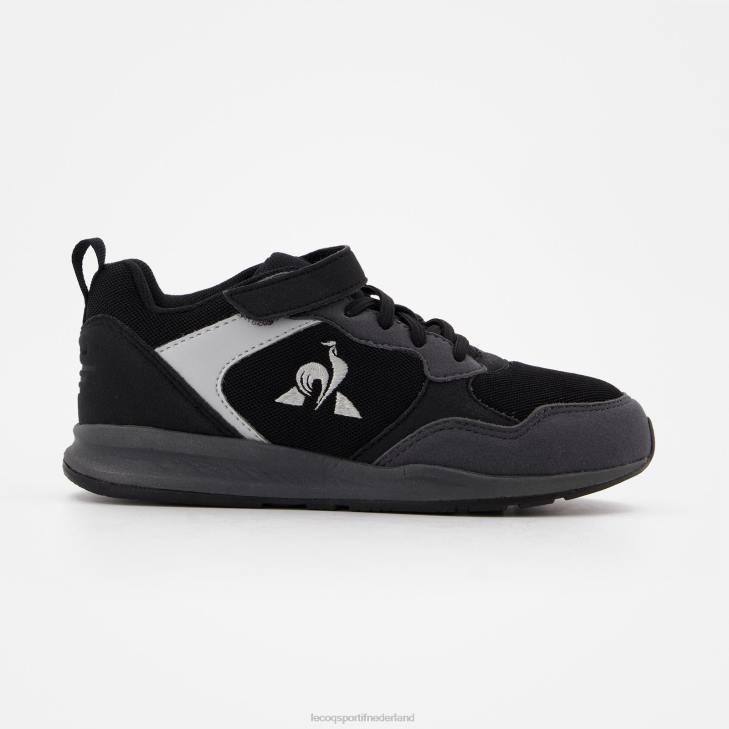 schoenen LDBJ422 kinderen Le Coq Sportif schoen r500 sport zwart