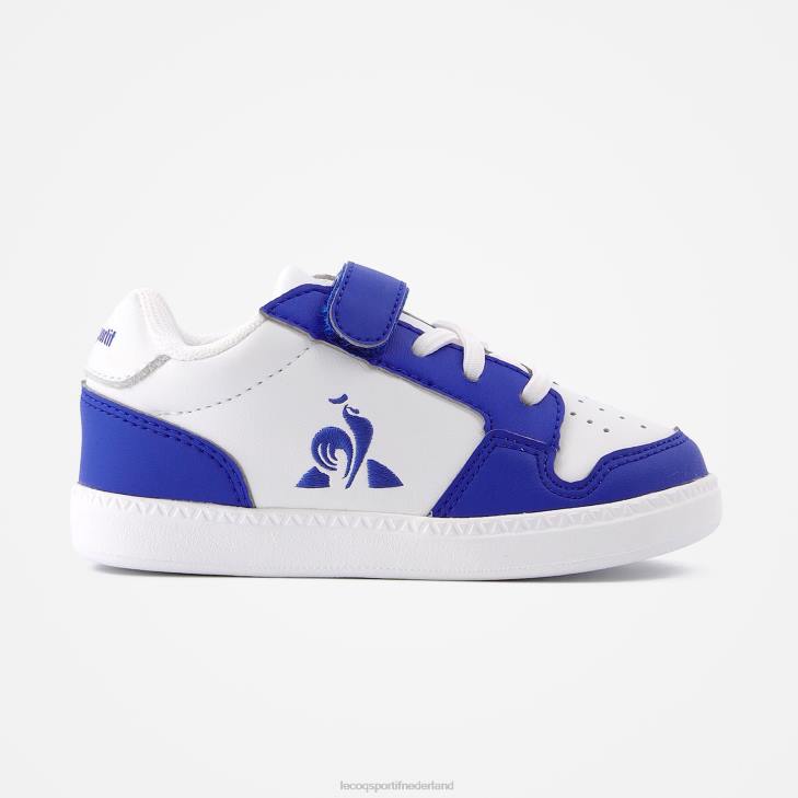 schoenen LDBJ683 kinderen Le Coq Sportif schoen breakpoint babymeisje sport wit