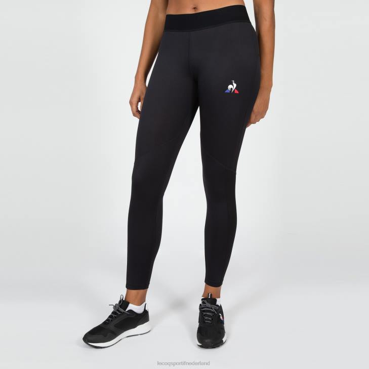 kleding LDBJ610 vrouwen Le Coq Sportif legging zwart