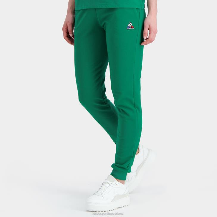 kleding LDBJ324 vrouwen Le Coq Sportif broek groen