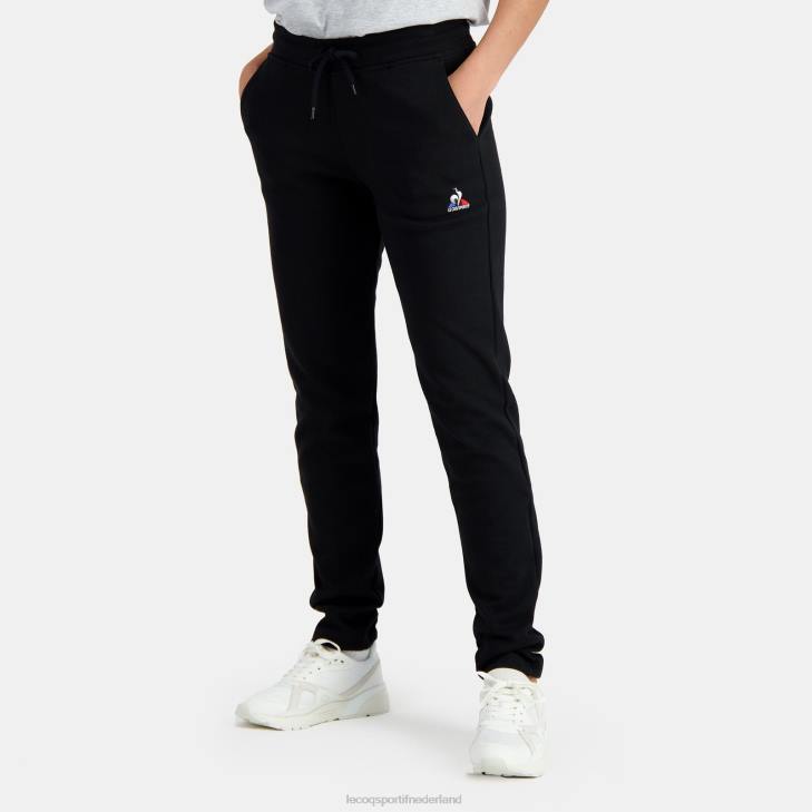 kleding LDBJ335 vrouwen Le Coq Sportif broek zwart