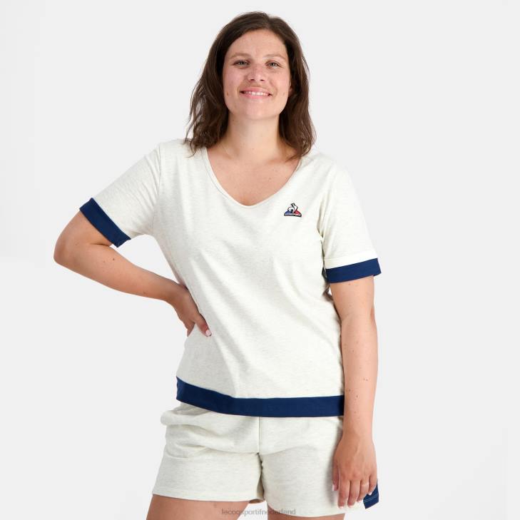 kleding LDBJ346 vrouwen Le Coq Sportif t-shirt veelkleurig