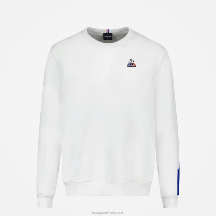 kleding LDBJ1 Heren Le Coq Sportif sweatshirt wit