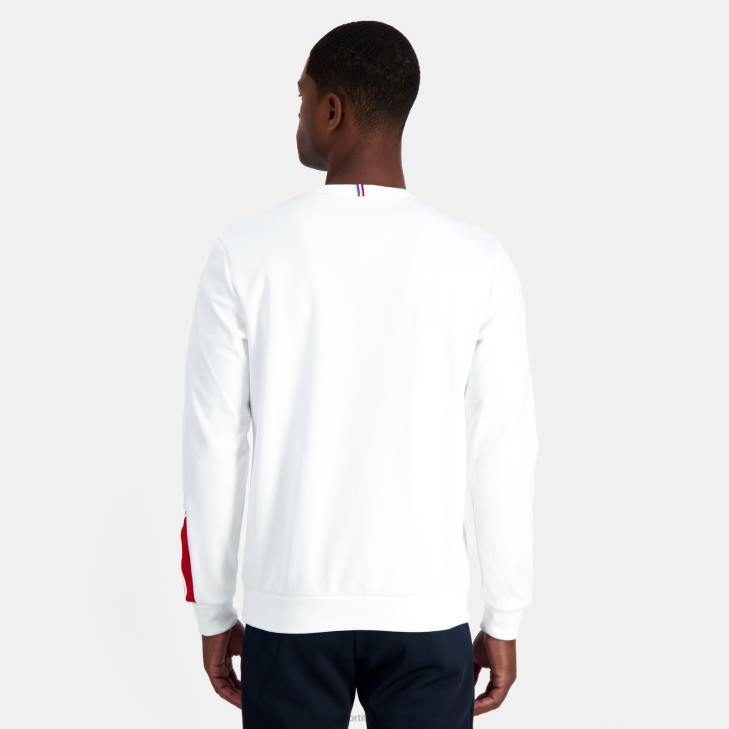 kleding LDBJ1 Heren Le Coq Sportif sweatshirt wit
