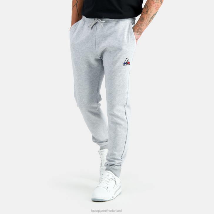 kleding LDBJ110 Heren Le Coq Sportif broek grijs