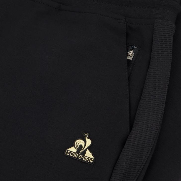 kleding LDBJ112 Heren Le Coq Sportif broek zwart