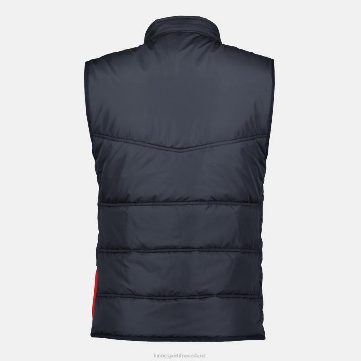 kleding LDBJ118 Heren Le Coq Sportif unisex mouwloos jasje blauw