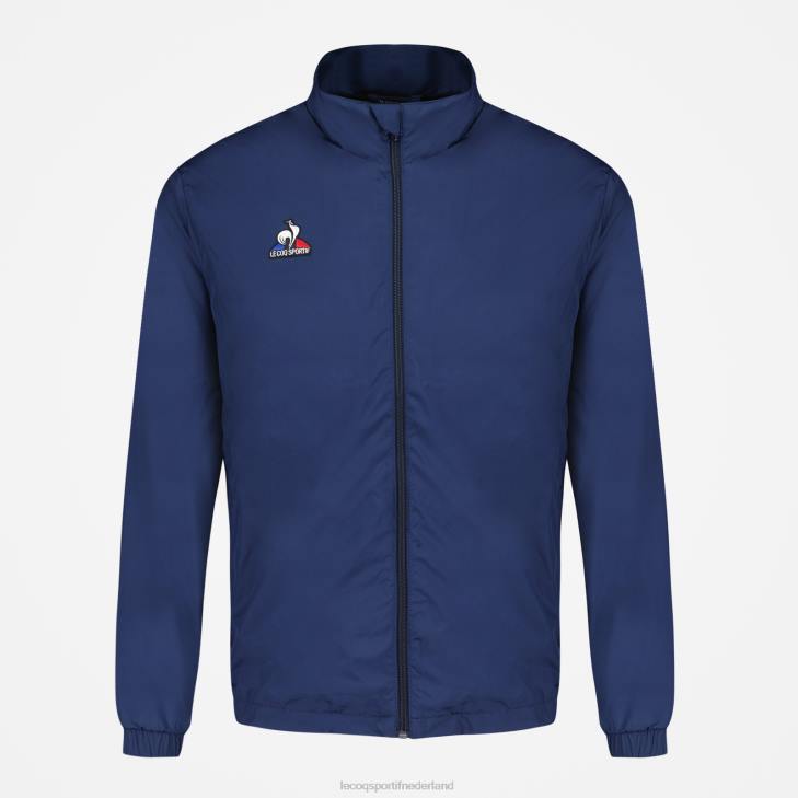 kleding LDBJ121 Heren Le Coq Sportif jasje blauw