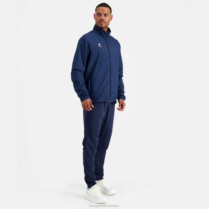 kleding LDBJ121 Heren Le Coq Sportif jasje blauw