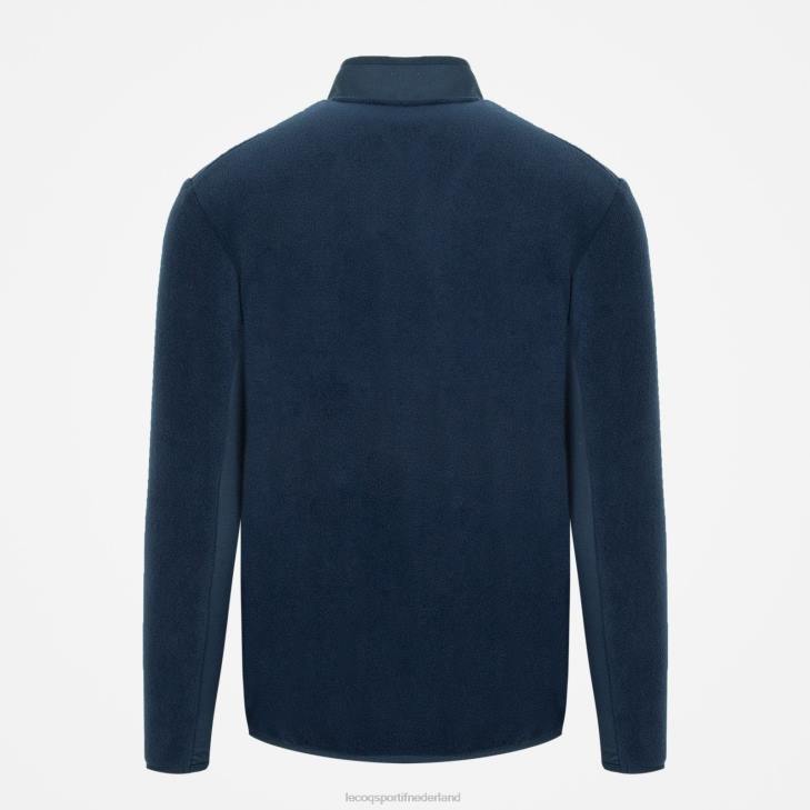 kleding LDBJ122 Heren Le Coq Sportif polaire jas blauw