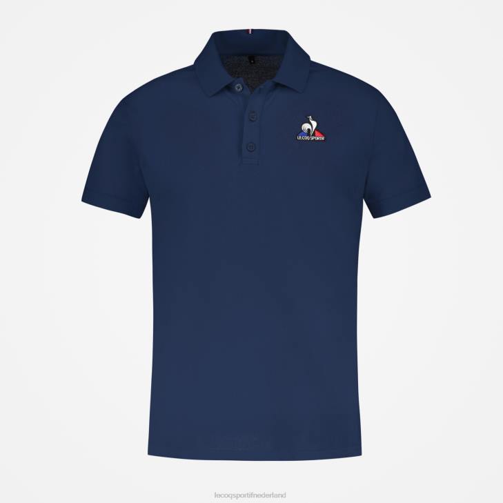 kleding LDBJ123 Heren Le Coq Sportif poloblauw