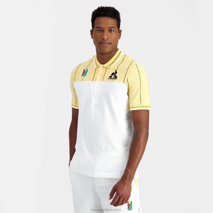 kleding LDBJ125 Heren Le Coq Sportif app-overig wit