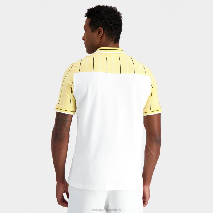 kleding LDBJ125 Heren Le Coq Sportif app-overig wit