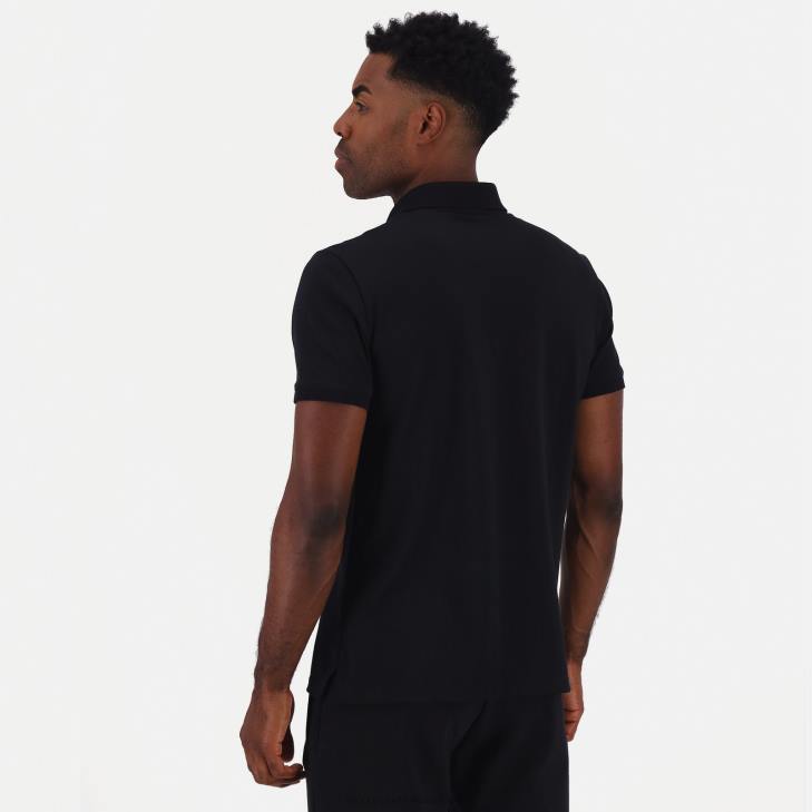 kleding LDBJ129 Heren Le Coq Sportif polo zwart