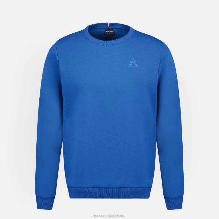 kleding LDBJ13 Heren Le Coq Sportif sweatshirt blauw