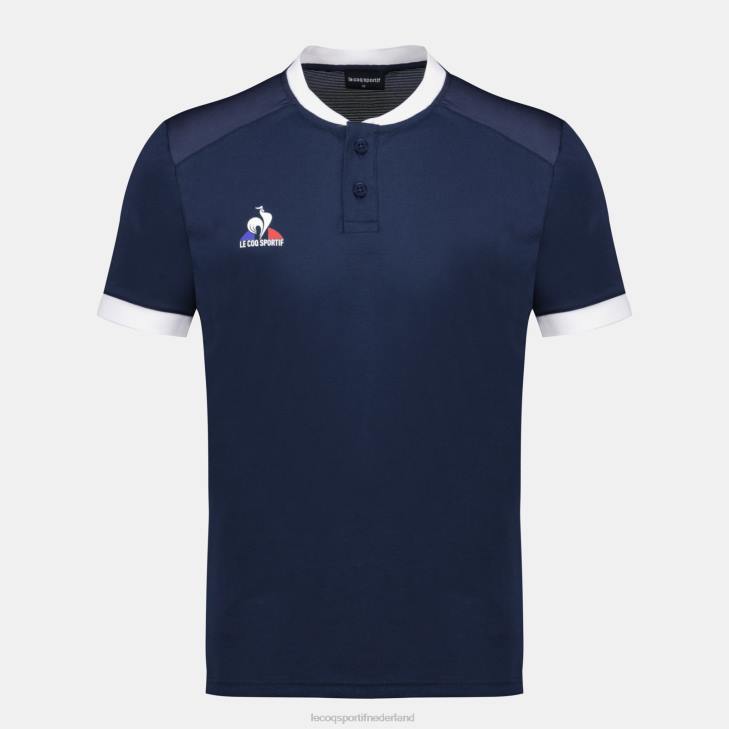 kleding LDBJ136 Heren Le Coq Sportif polo veelkleurig
