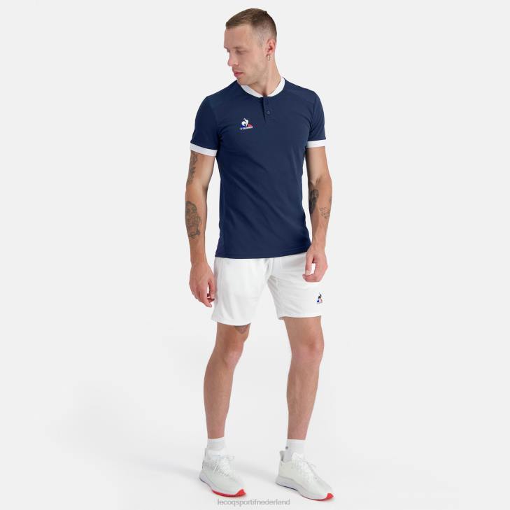 kleding LDBJ136 Heren Le Coq Sportif polo veelkleurig