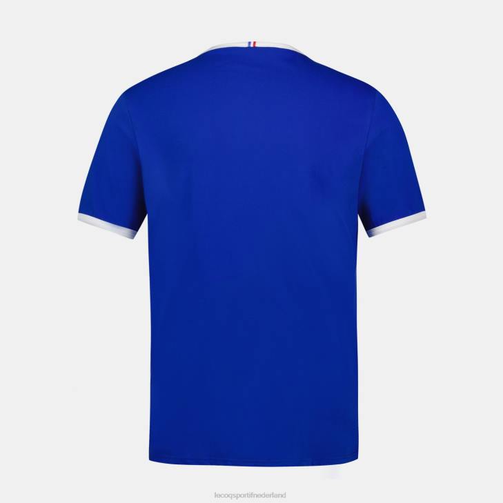 kleding LDBJ139 Heren Le Coq Sportif mode t-shirt blauw