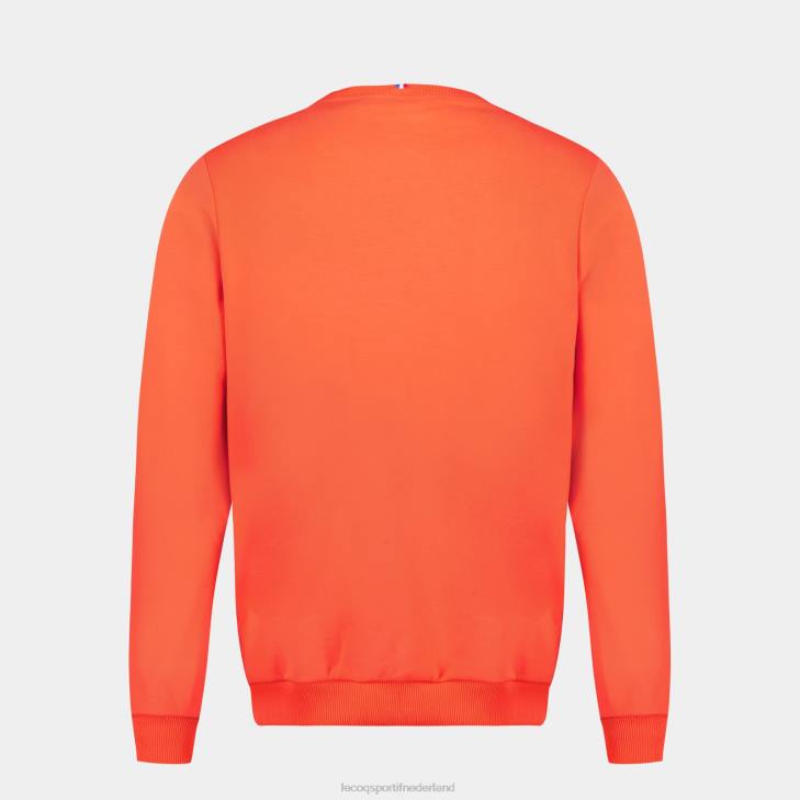 kleding LDBJ14 Heren Le Coq Sportif sweatshirt oranje