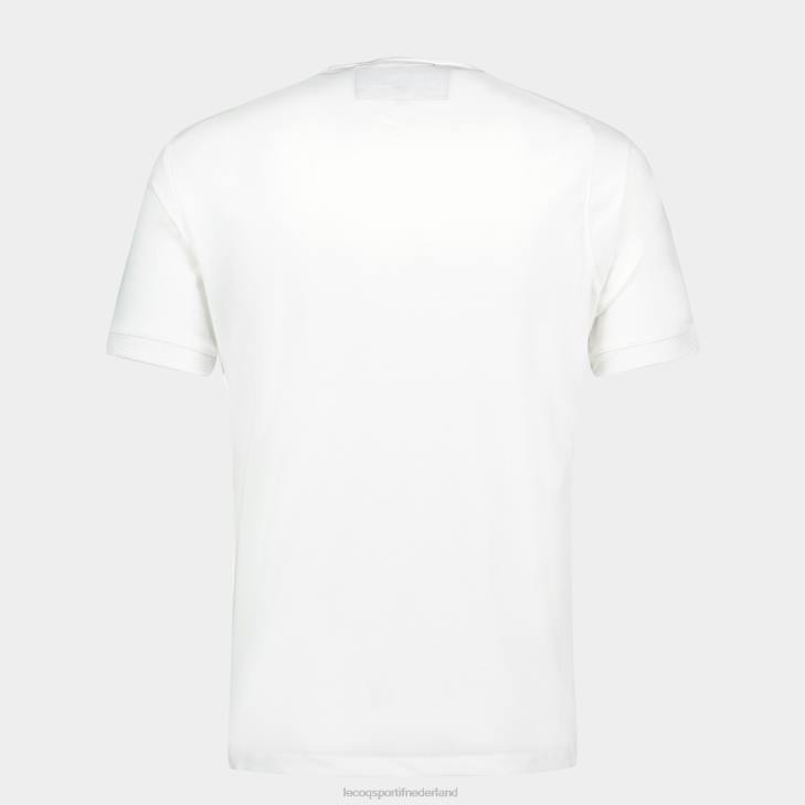 kleding LDBJ147 Heren Le Coq Sportif mode t-shirt wit