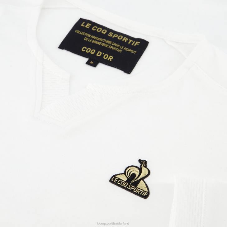 kleding LDBJ147 Heren Le Coq Sportif mode t-shirt wit