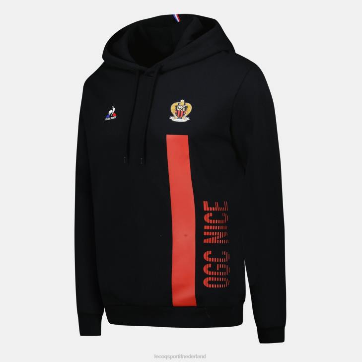 kleding LDBJ15 Heren Le Coq Sportif sweatshirt met capuchon zwart