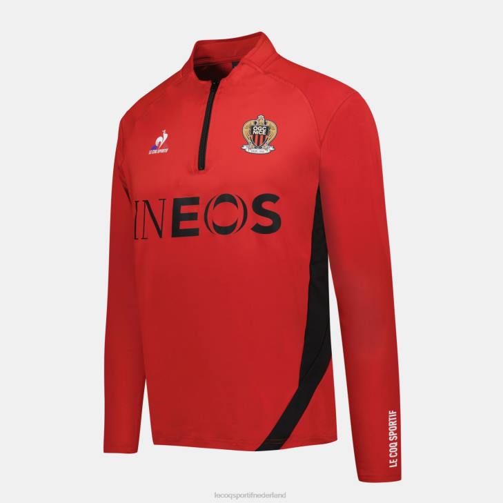 kleding LDBJ16 Heren Le Coq Sportif sweatshirt rood