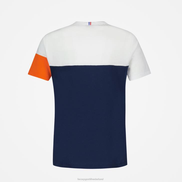kleding LDBJ163 Heren Le Coq Sportif mode t-shirt blauw