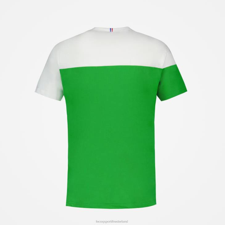 kleding LDBJ164 Heren Le Coq Sportif mode t-shirt groen
