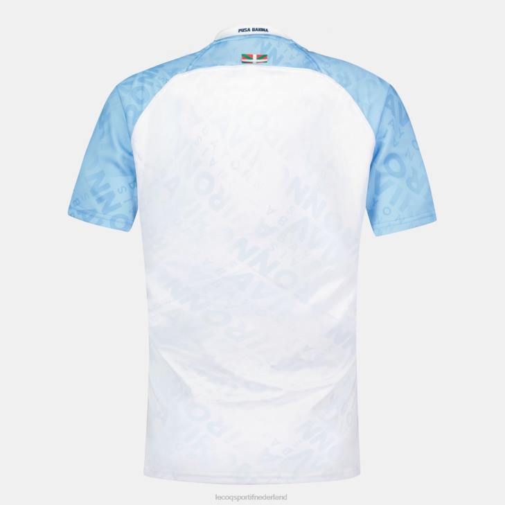 kleding LDBJ168 Heren Le Coq Sportif mode t-shirt blauw