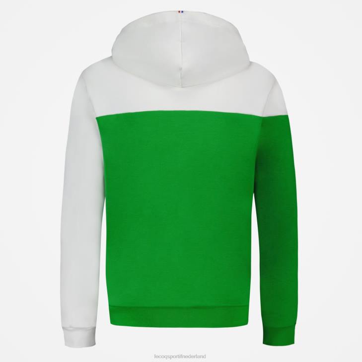 kleding LDBJ17 Heren Le Coq Sportif sweatshirt met capuchon groen